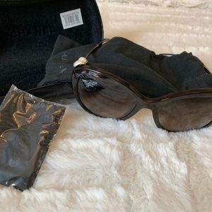 Chanel Black/Brown C1550/S2 Sunglasses